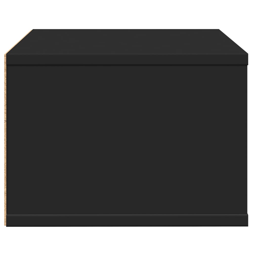 vidaXL Stojan na tiskárnu černý 40 x 32 x 22,5 cm kompozitní dřevo