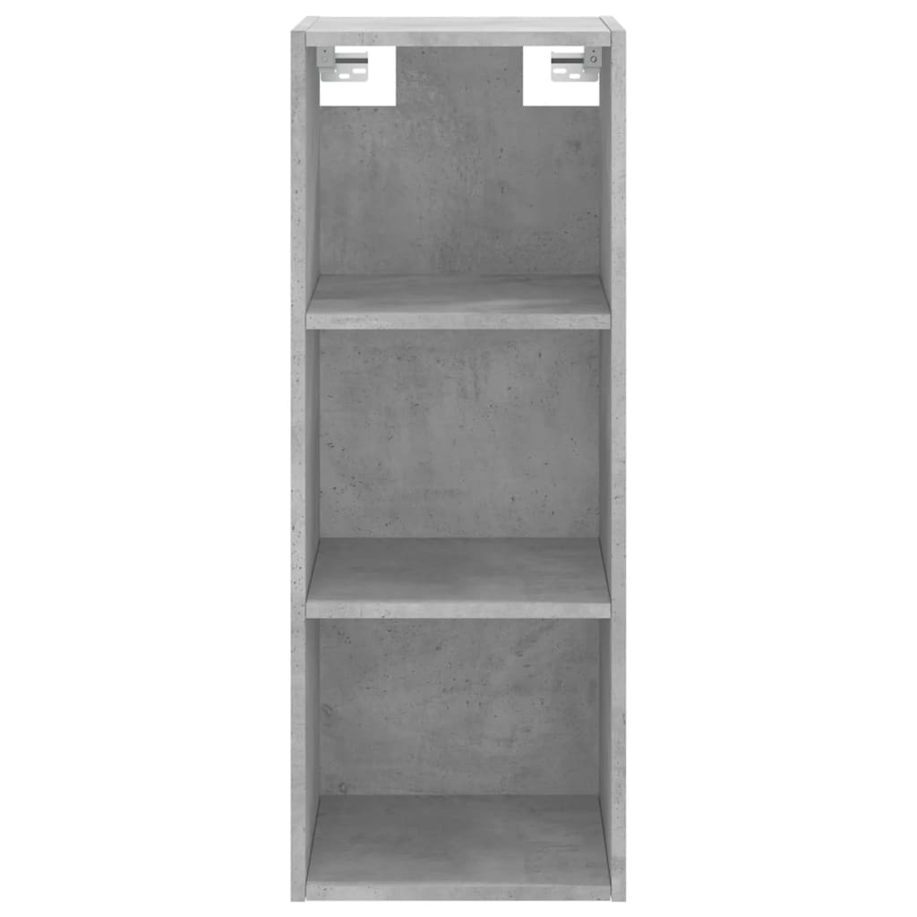 vidaXL Skříň highboard betonově šedá 34,5x34x180 cm kompozitní dřevo