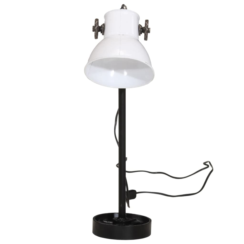 vidaXL Stolní lampa 25 W bílá 15 x 15 x 55 cm E27