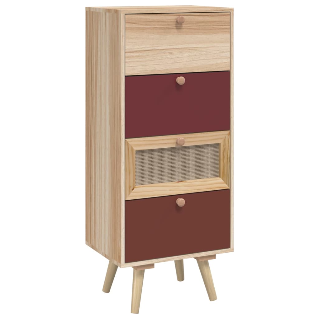 vidaXL Skříň highboard se zásuvkami 40 x 30 x 95 cm kompozitní dřevo