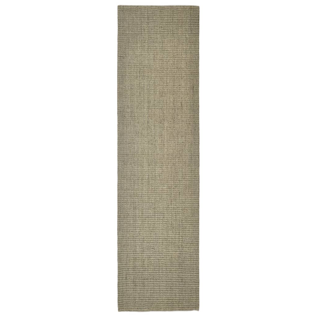 vidaXL Sisalový koberec pro škrabací sloupek taupe 80 x 300 cm