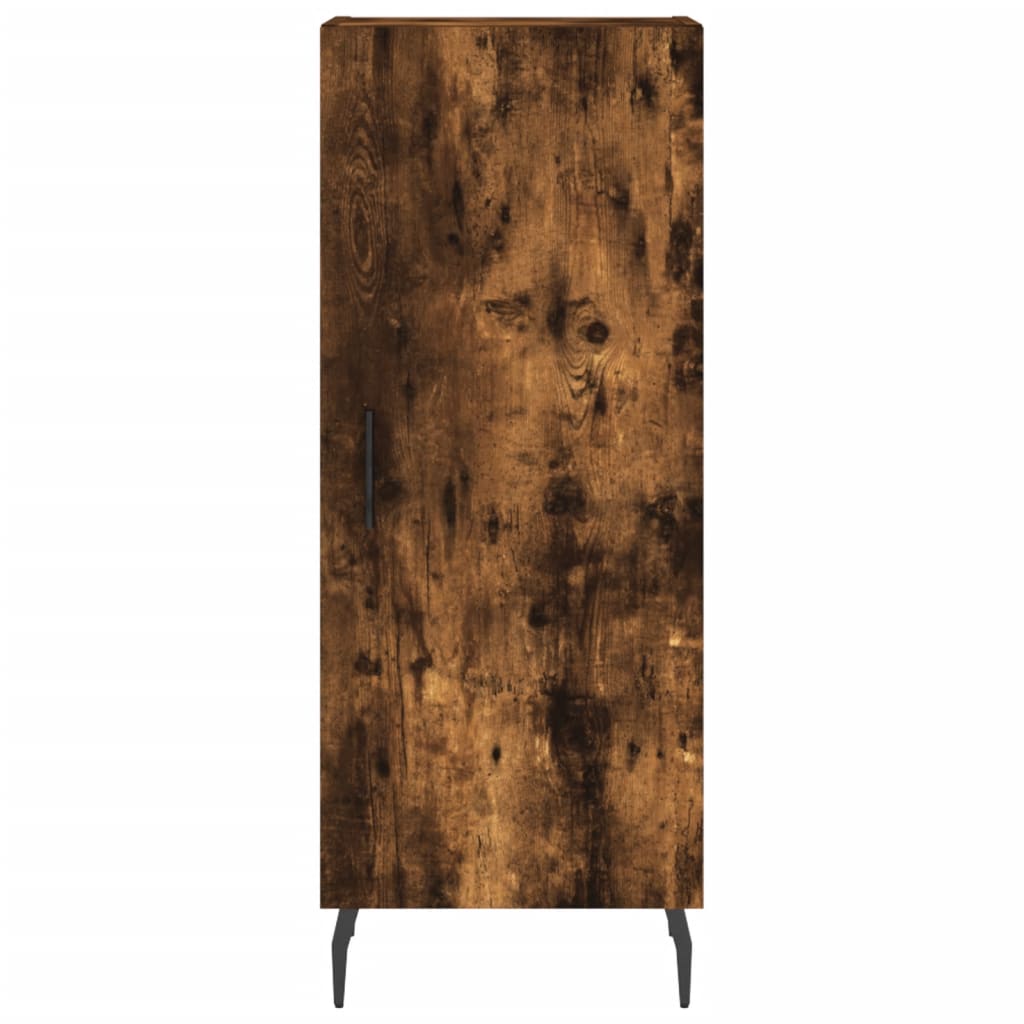 vidaXL Skříň highboard kouřový dub 34,5 x 34 x 180 cm kompozitní dřevo