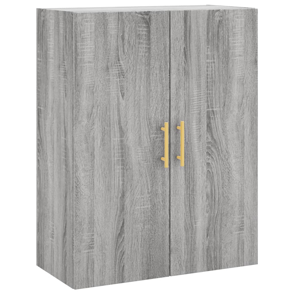 vidaXL Skříň highboard šedá sonoma 69,5 x 34 x 180 cm kompozitní dřevo