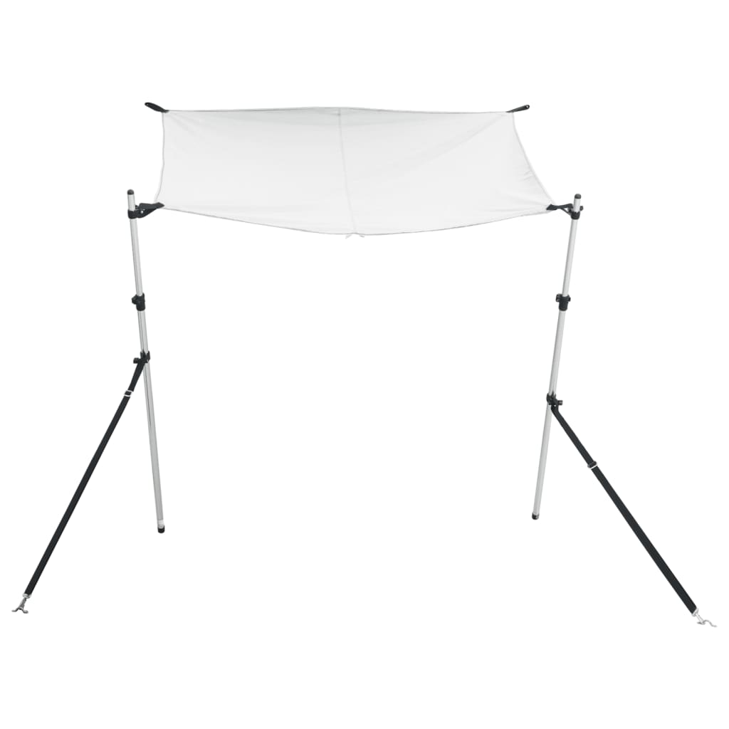 vidaXL Nástavec na t-top stříšku bílý 170x208x(115-183) cm