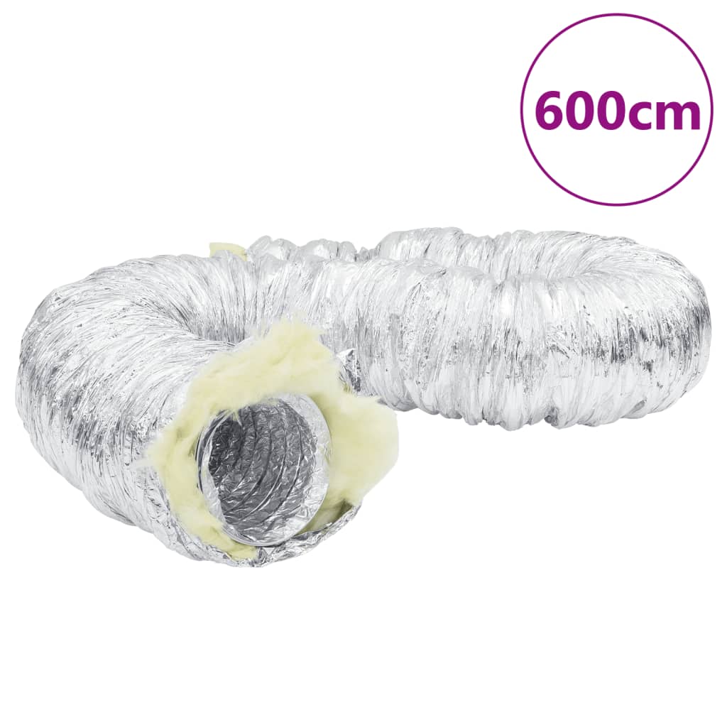 vidaXL Ventilační potrubí izolované hliník 6 m Ø 10 cm