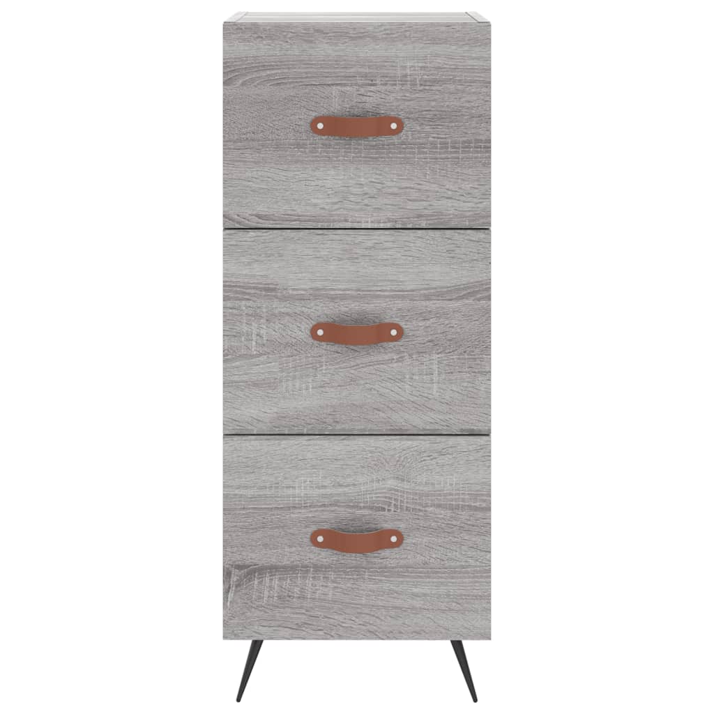 vidaXL Skříň highboard šedá sonoma 34,5 x 34 x 180 cm kompozitní dřevo