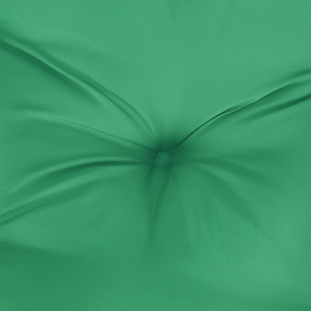 vidaXL Poduška na palety zelená textil