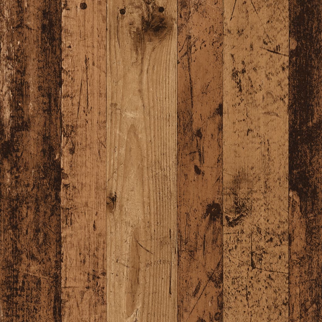 vidaXL Skříňka na kolečkách old wood 60x48x81 cm kompozitní dřevo