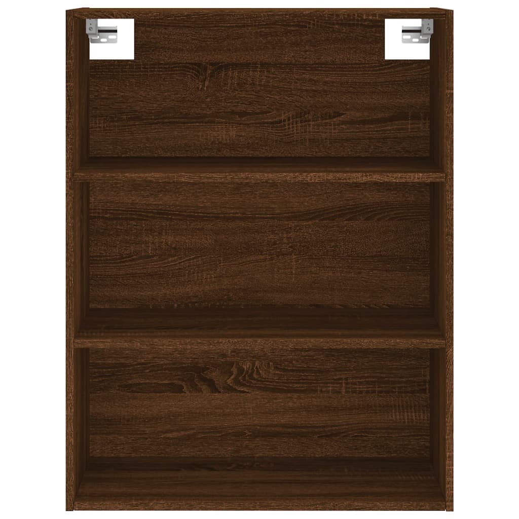 vidaXL Skříň highboard hnědý dub 69,5 x 34 x 180 cm kompozitní dřevo