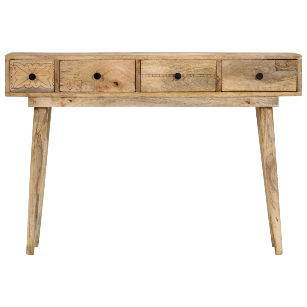 vidaXL Konzolový stolek 110 x 30 x 75 cm masivní mangovníkové dřevo