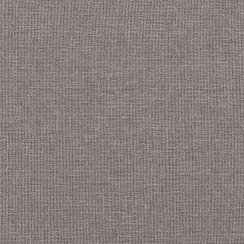 vidaXL Box spring postel s matrací taupe 90x190 cm textil