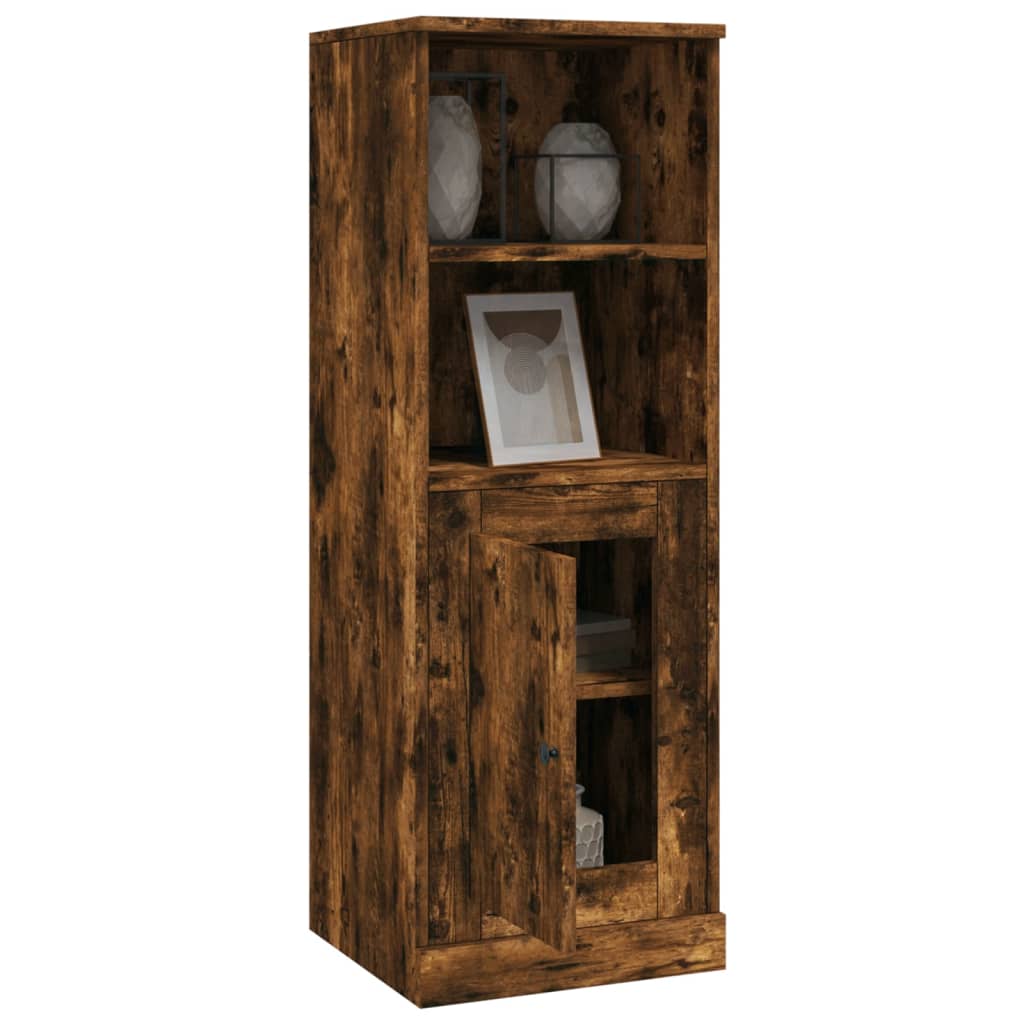 vidaXL Skříň highboard kouřový dub 36 x 35,5 x 103,5 kompozitní dřevo