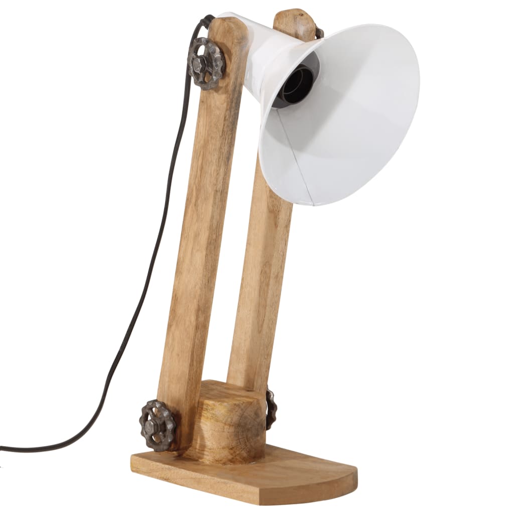 vidaXL Stolní lampa 25 W bílá 23 x 13 x 52 cm E27