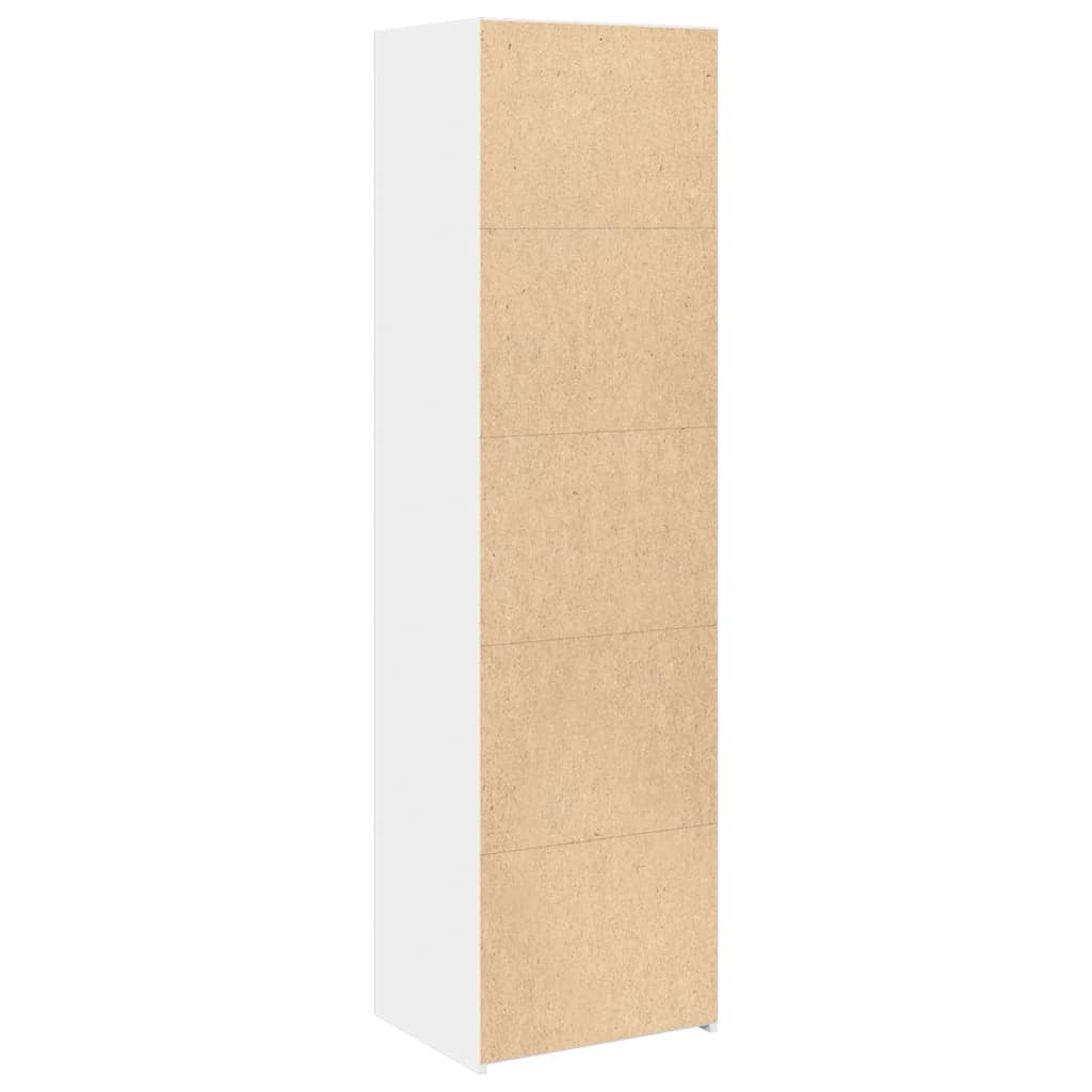 vidaXL Skříň highboard bílá 50 x 41 x 185 cm kompozitní dřevo