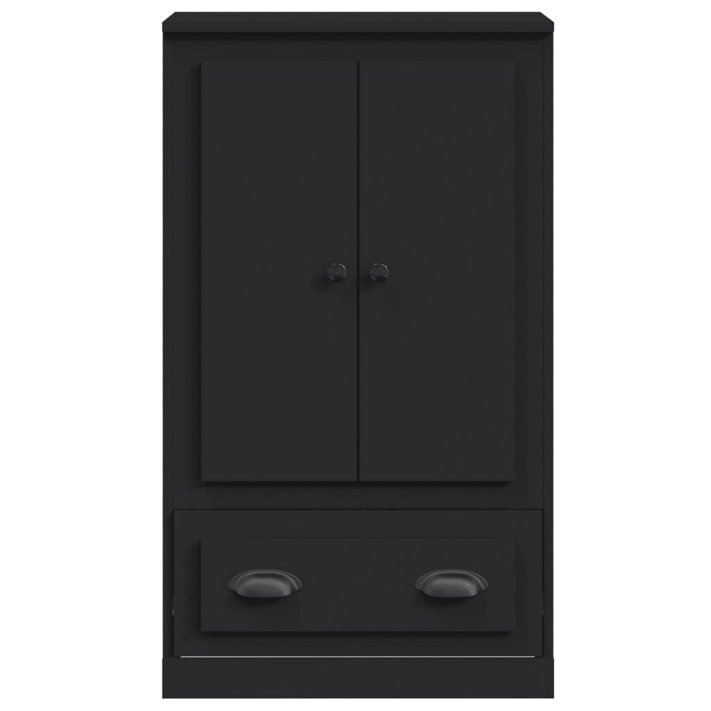 vidaXL Skříň highboard černá 60 x 35,5 x 103,5 kompozitní dřevo