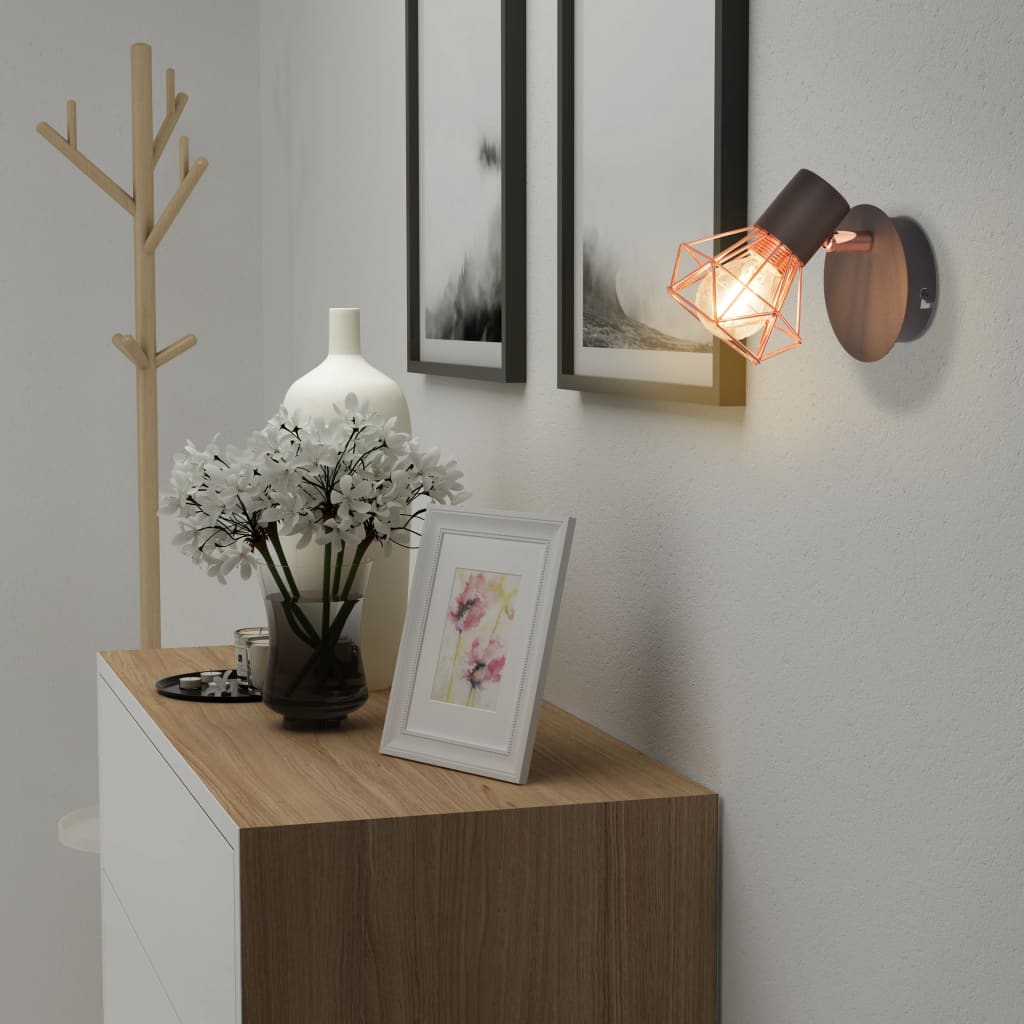 vidaXL Nástěnné lampy 2 ks 2 LED žárovky se žhavicím vláknem 8 W