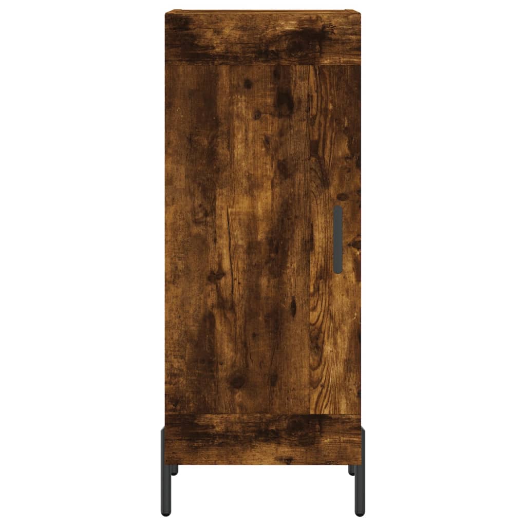 vidaXL Skříň highboard kouřový dub 34,5 x 34 x 180 cm kompozitní dřevo