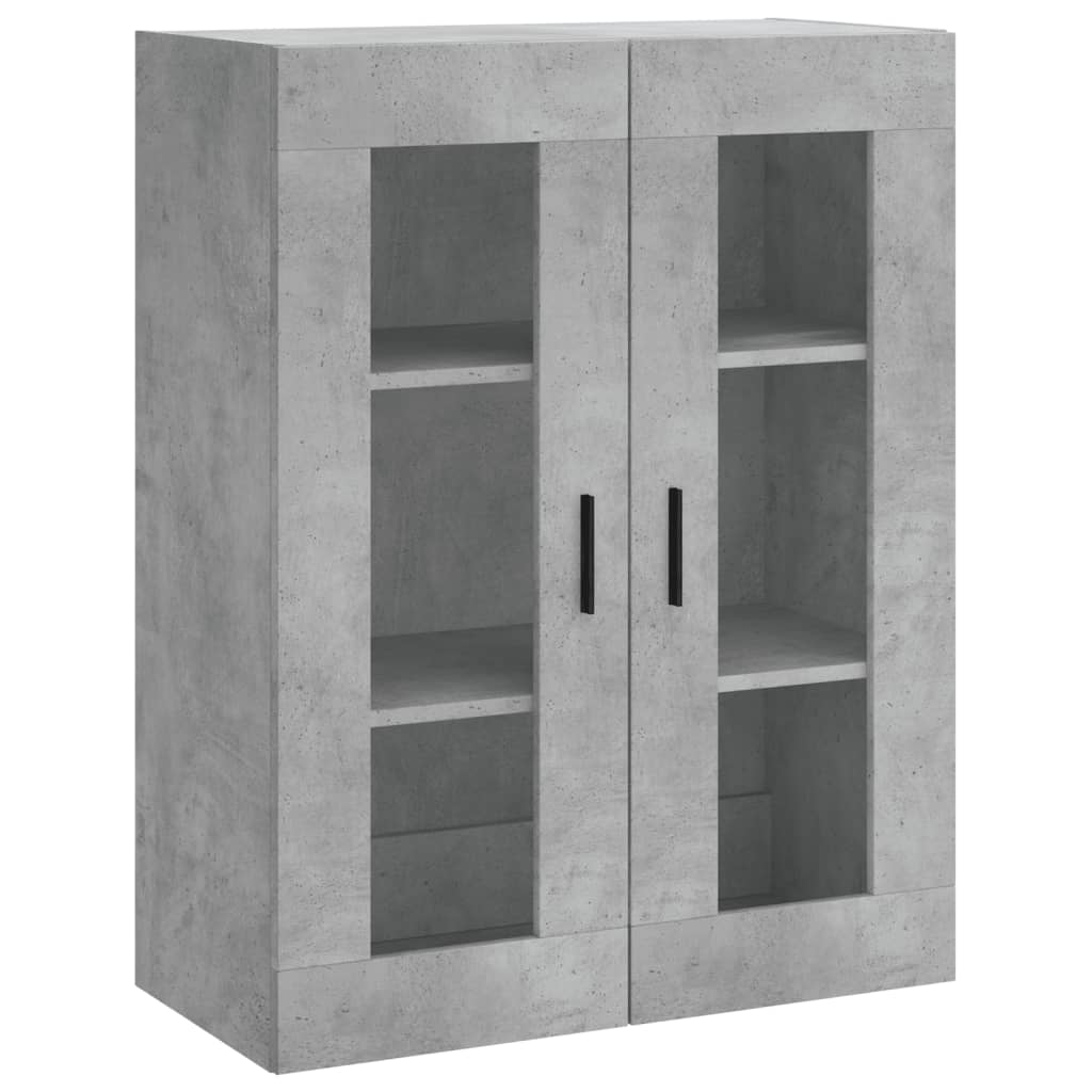 vidaXL Skříň highboard betonově šedá 69,5x34x180 cm kompozitní dřevo