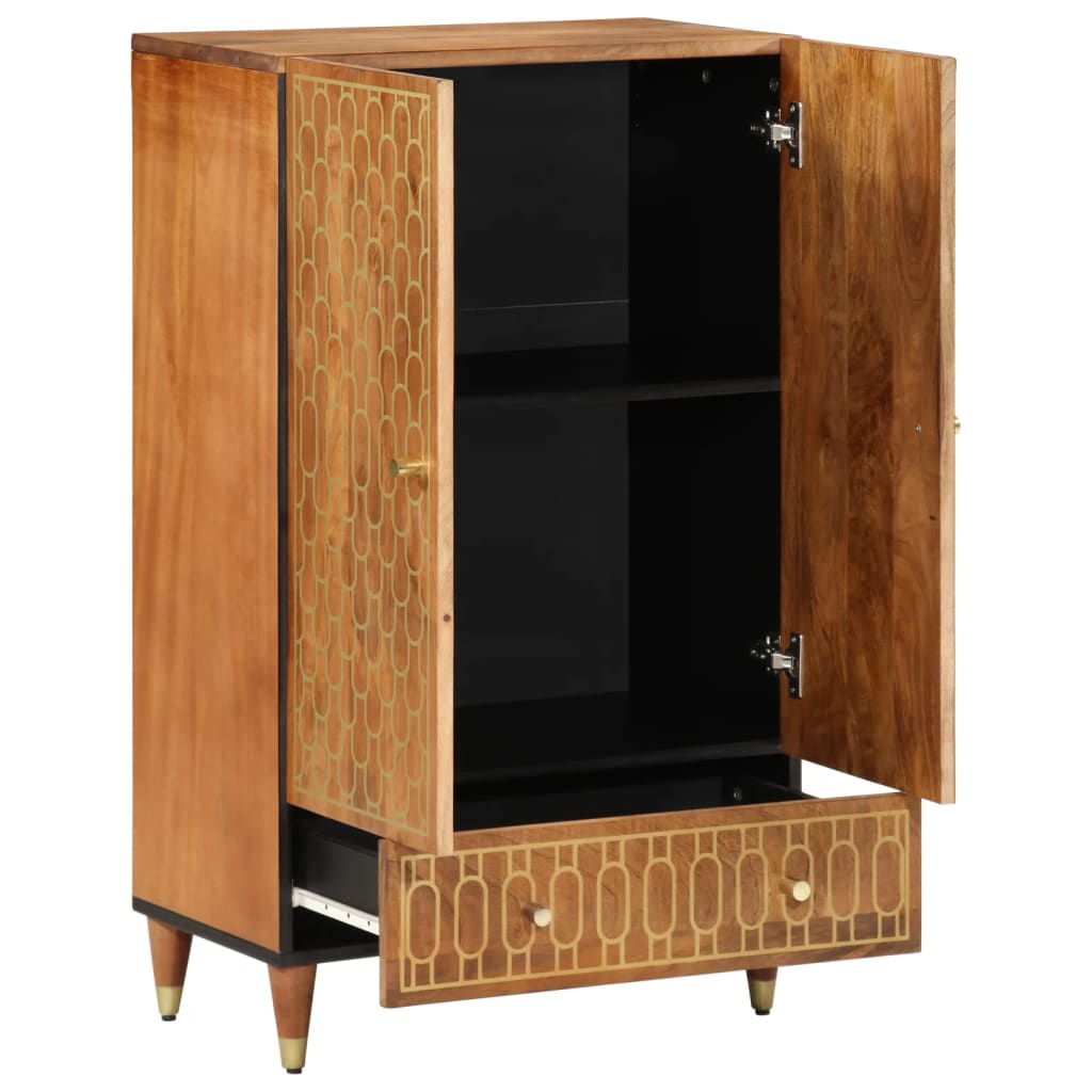 vidaXL Skříň highboard 60 x 33 x 100 cm masivní mangovníkové dřevo