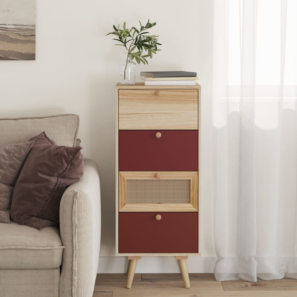 vidaXL Skříň highboard se zásuvkami 40 x 30 x 95 cm kompozitní dřevo