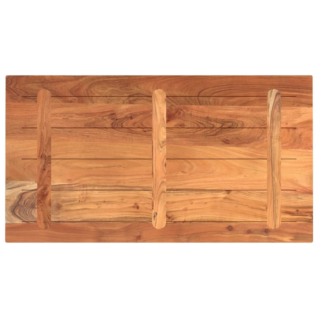 vidaXL Stolní deska 100x60x3,8 cm obdélníková masivní akáciové dřevo