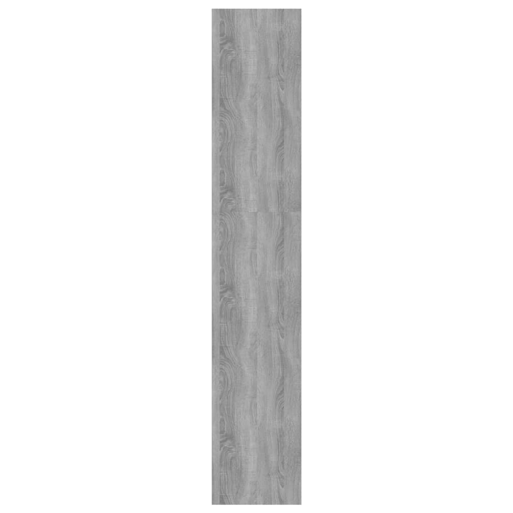 vidaXL Knihovna / dělicí stěna betonově šedá 60x30x166 cm dřevotříska