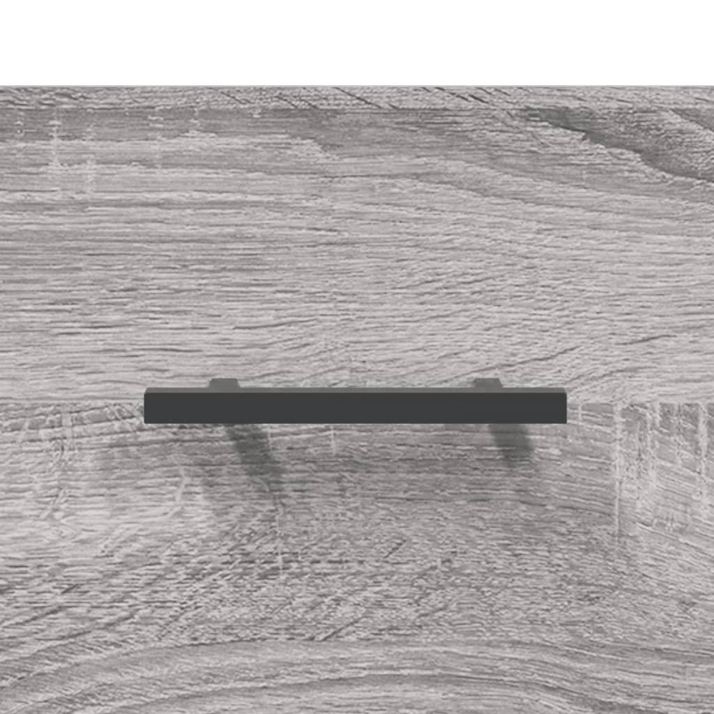 vidaXL Skříň highboard šedá sonoma 69,5 x 31 x 115 cm kompozitní dřevo