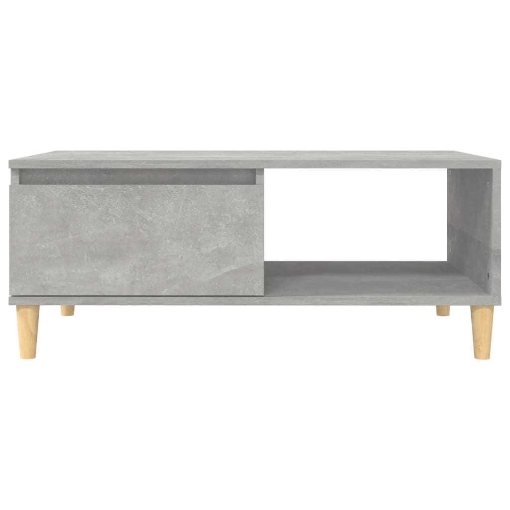 vidaXL Konferenční stolek betonově šedý 90x50x36,5 cm kompozitní dřevo