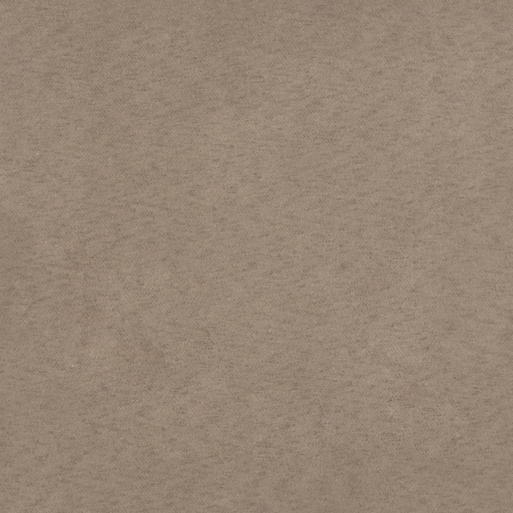 vidaXL Lavice taupe 100 x 35 x 41 cm tkanina z mikrovlákna