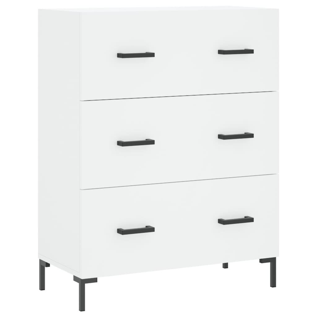 vidaXL Skříň highboard bílá 69,5 x 34 x 180 cm kompozitní dřevo