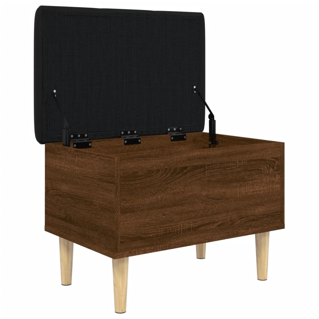 vidaXL Úložná lavice hnědý dub 62 x 42 x 46 cm kompozitní dřevo