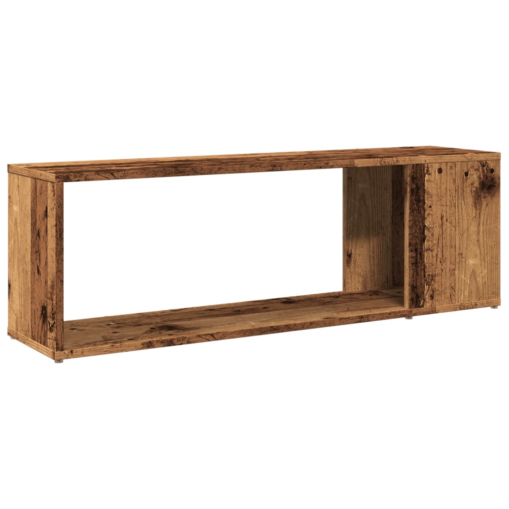 vidaXL TV stolek old wood 100 x 24 x 32 cm kompozitní dřevo