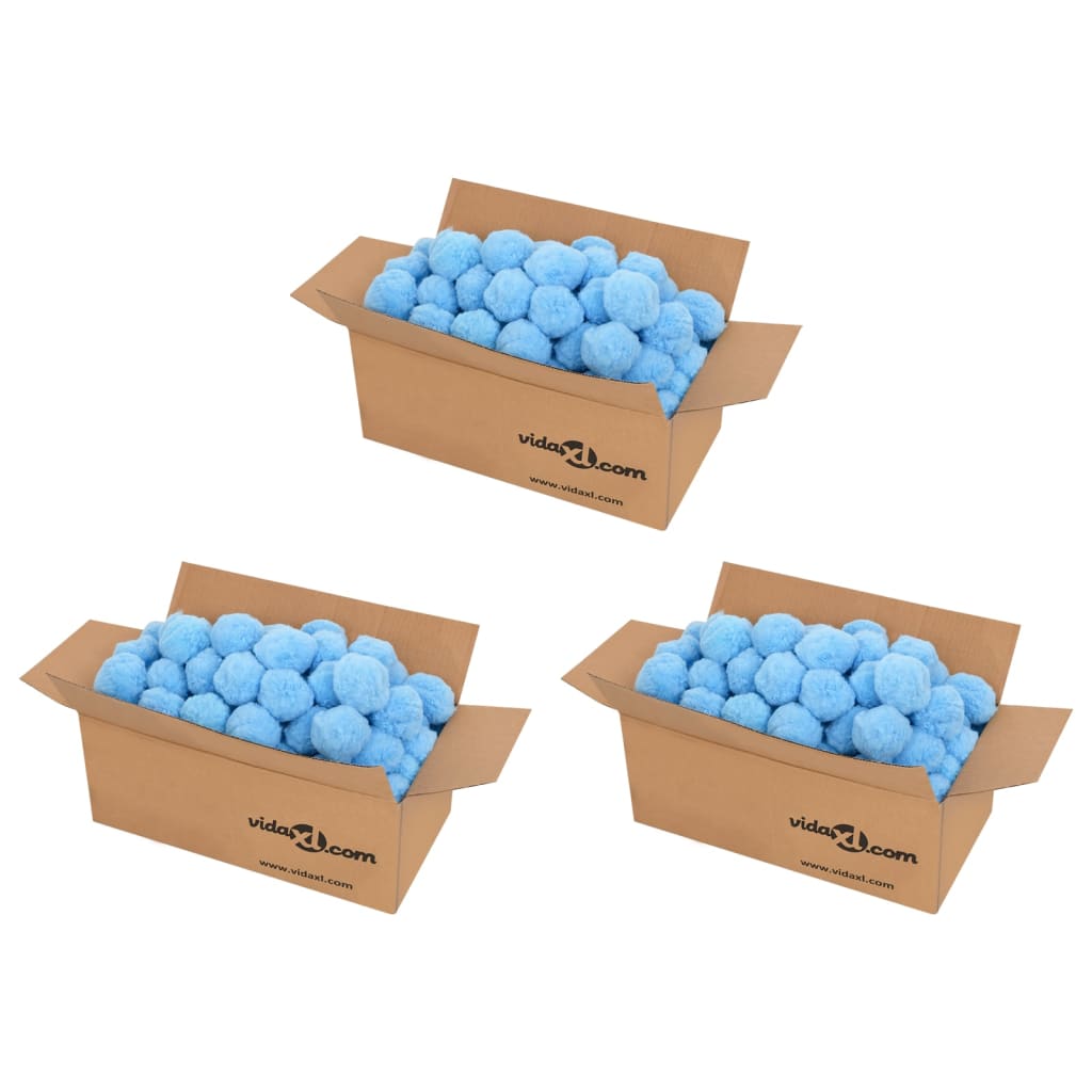 vidaXL Filtrační kuličky do bazénu modré 2 100 g polyethylen