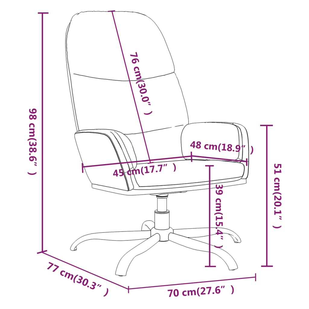 vidaXL Relaxační křeslo světle šedé textil