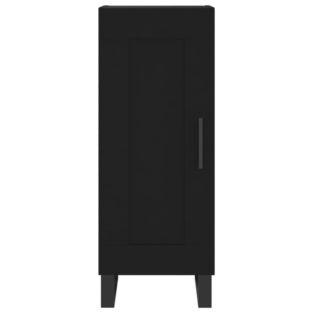 vidaXL Skříň highboard černá 34,5 x 34 x 180 cm kompozitní dřevo