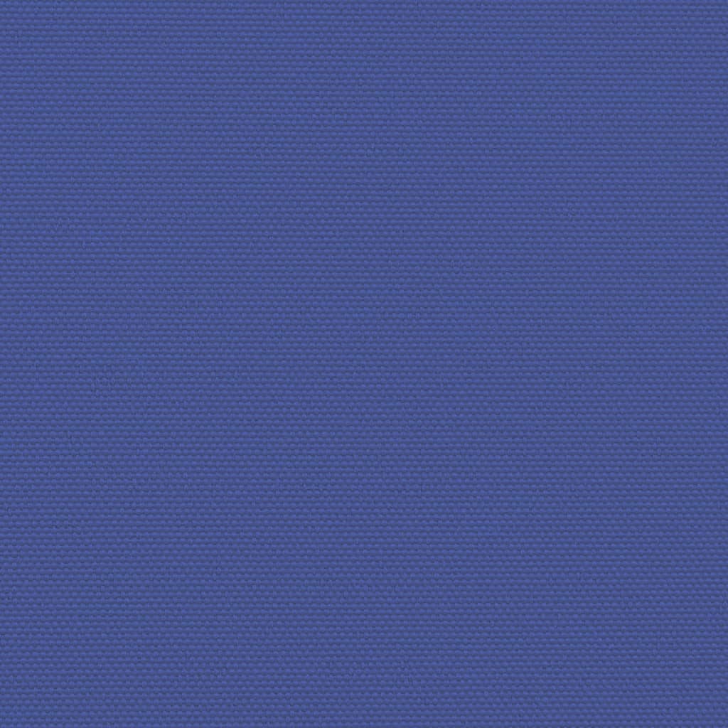 vidaXL Zatahovací boční markýza modrá 140 x 1 200 cm