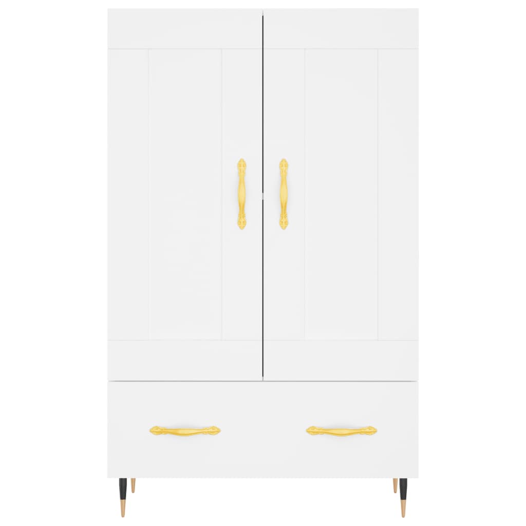 vidaXL Skříň highboard bílá 69,5 x 31 x 115 cm kompozitní dřevo