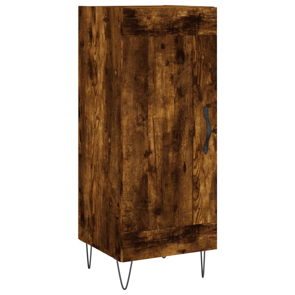 vidaXL Skříň highboard kouřový dub 34,5 x 34 x 180 cm kompozitní dřevo