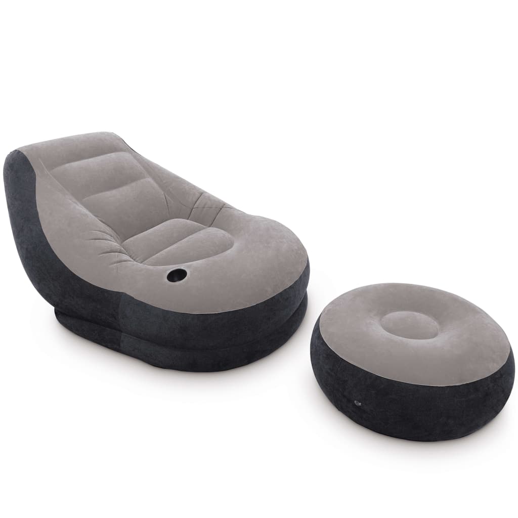 Intex Nafukovací křeslo s pufem Ultra Lounge Relax 68564NP