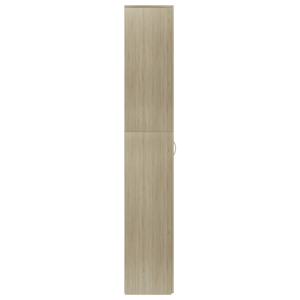 vidaXL Kancelářská skříň dub sonoma 60 x 32 x 190 cm kompozitní dřevo