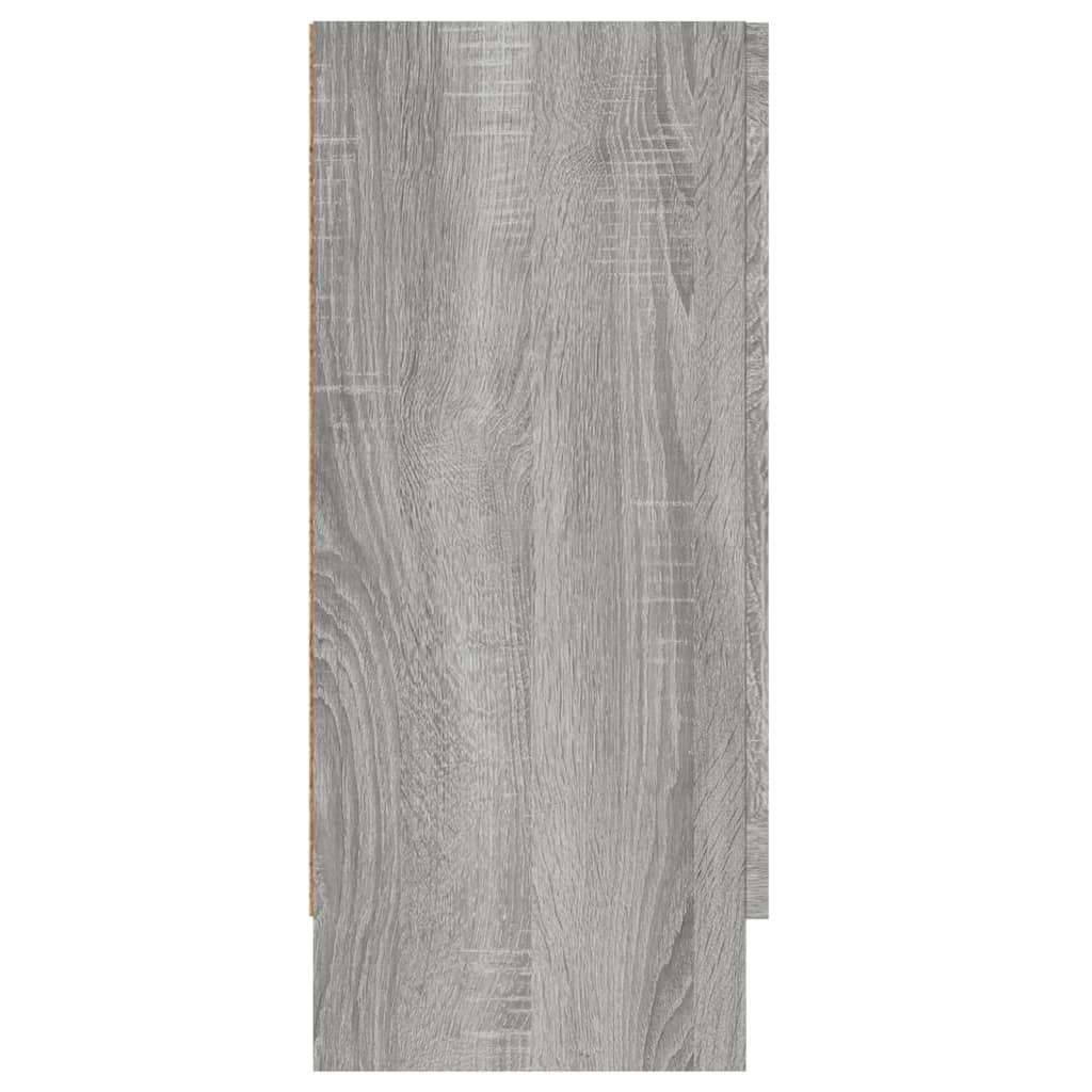 vidaXL Příborník šedý sonoma 120 x 30,5 x 70 cm kompozitní dřevo