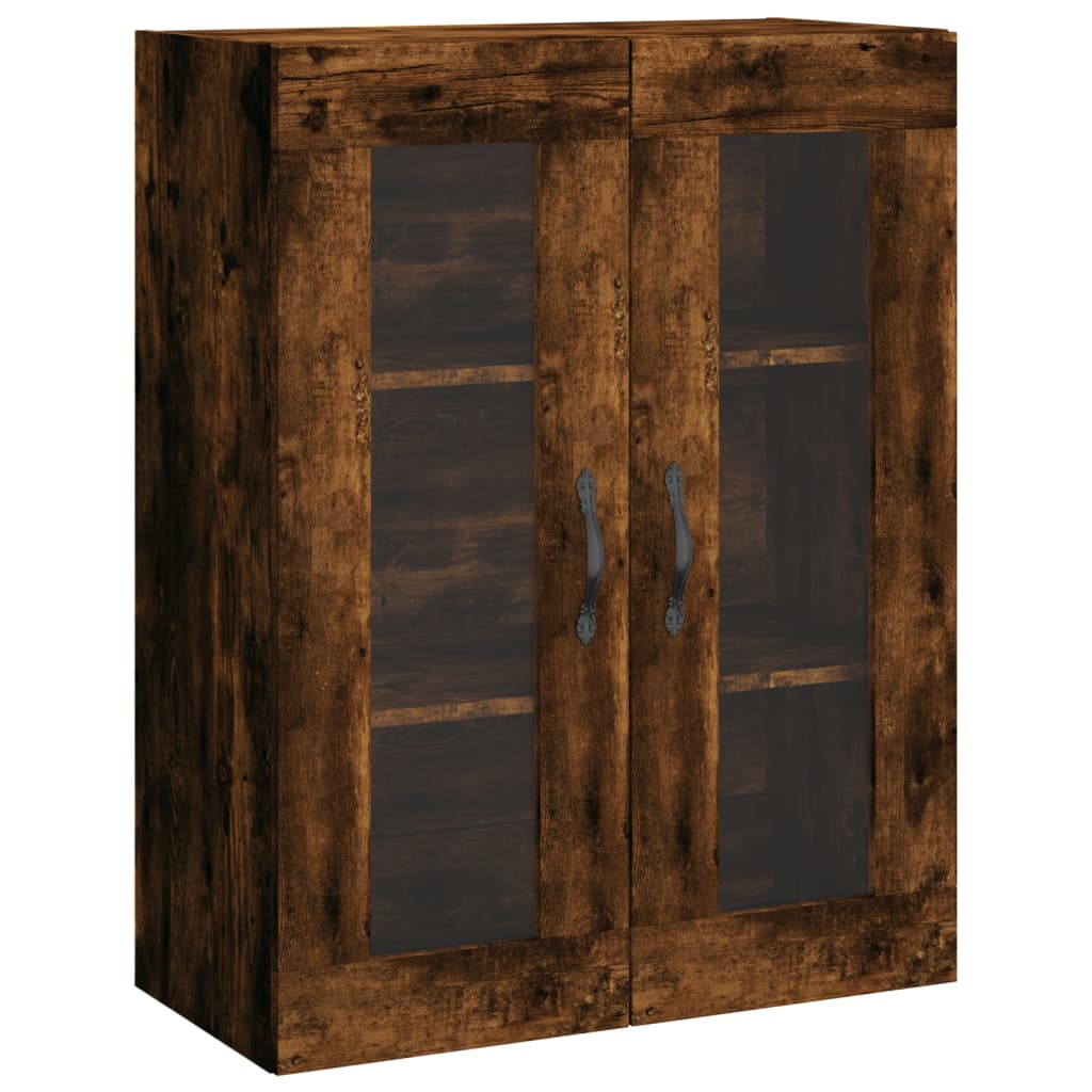 vidaXL Skříň highboard kouřový dub 69,5 x 34 x 180 cm kompozitní dřevo