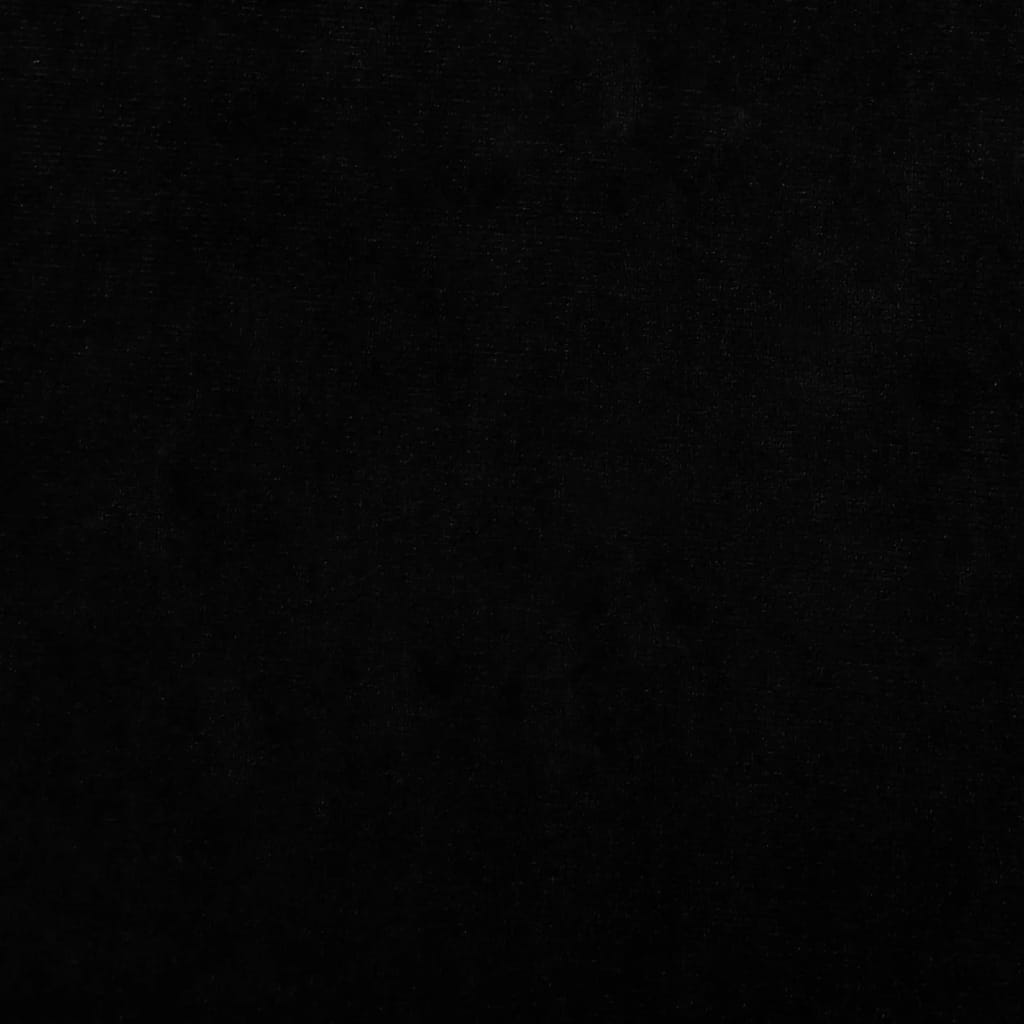 vidaXL Pelíšek pro psy černý 95 x 55 x 30 cm samet
