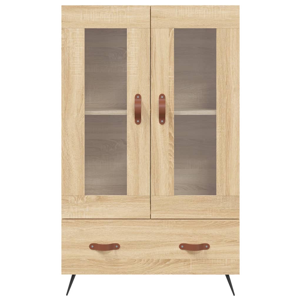 vidaXL Skříň highboard dub sonoma 69,5 x 31 x 115 cm kompozitní dřevo