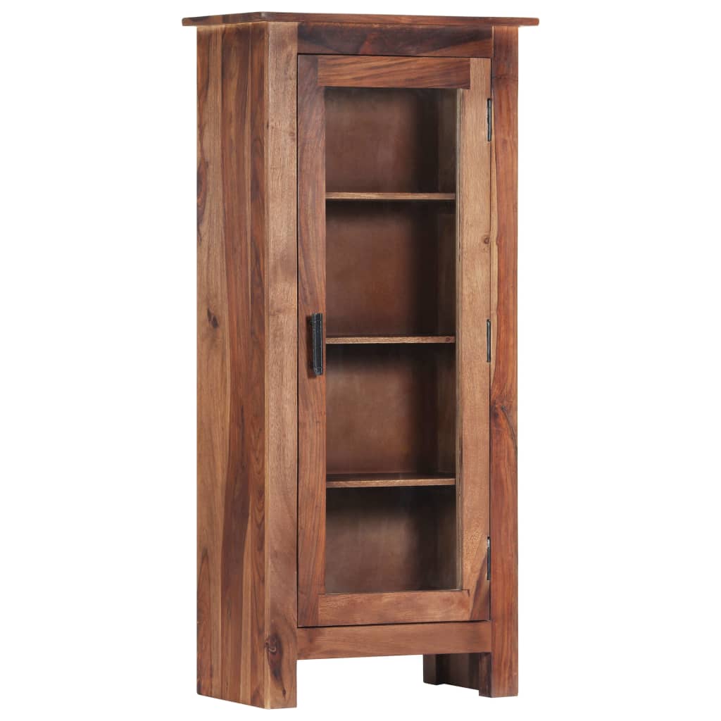 vidaXL Skříň highboard 50 x 30 x 110 cm masivní dřevo