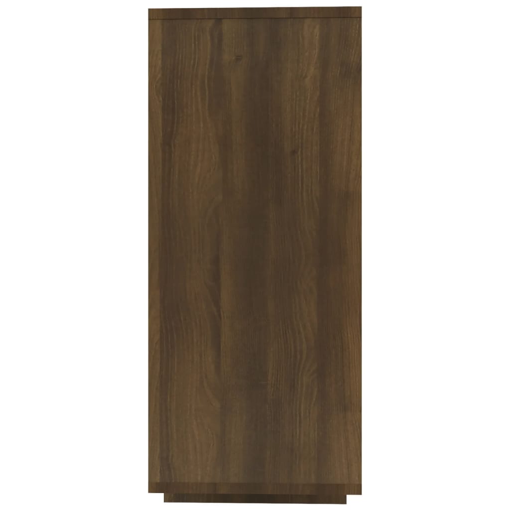 vidaXL Příborník hnědý dub 120 x 30 x 75 cm kompozitní dřevo