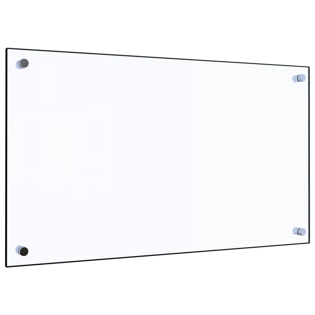 vidaXL Kuchyňský panel průhledný 70 x 40 cm tvrzené sklo