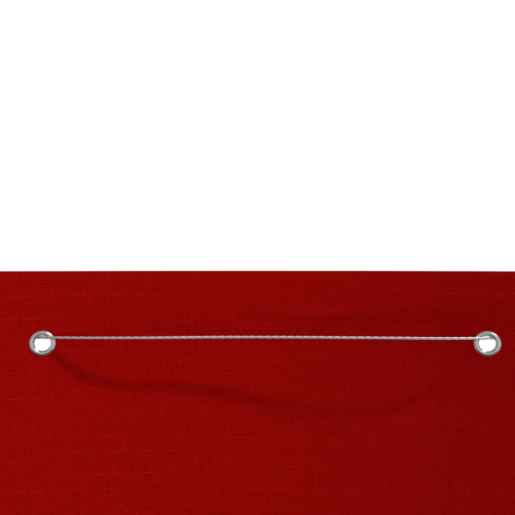vidaXL Balkonová zástěna červená 140 x 240 cm oxfordská látka