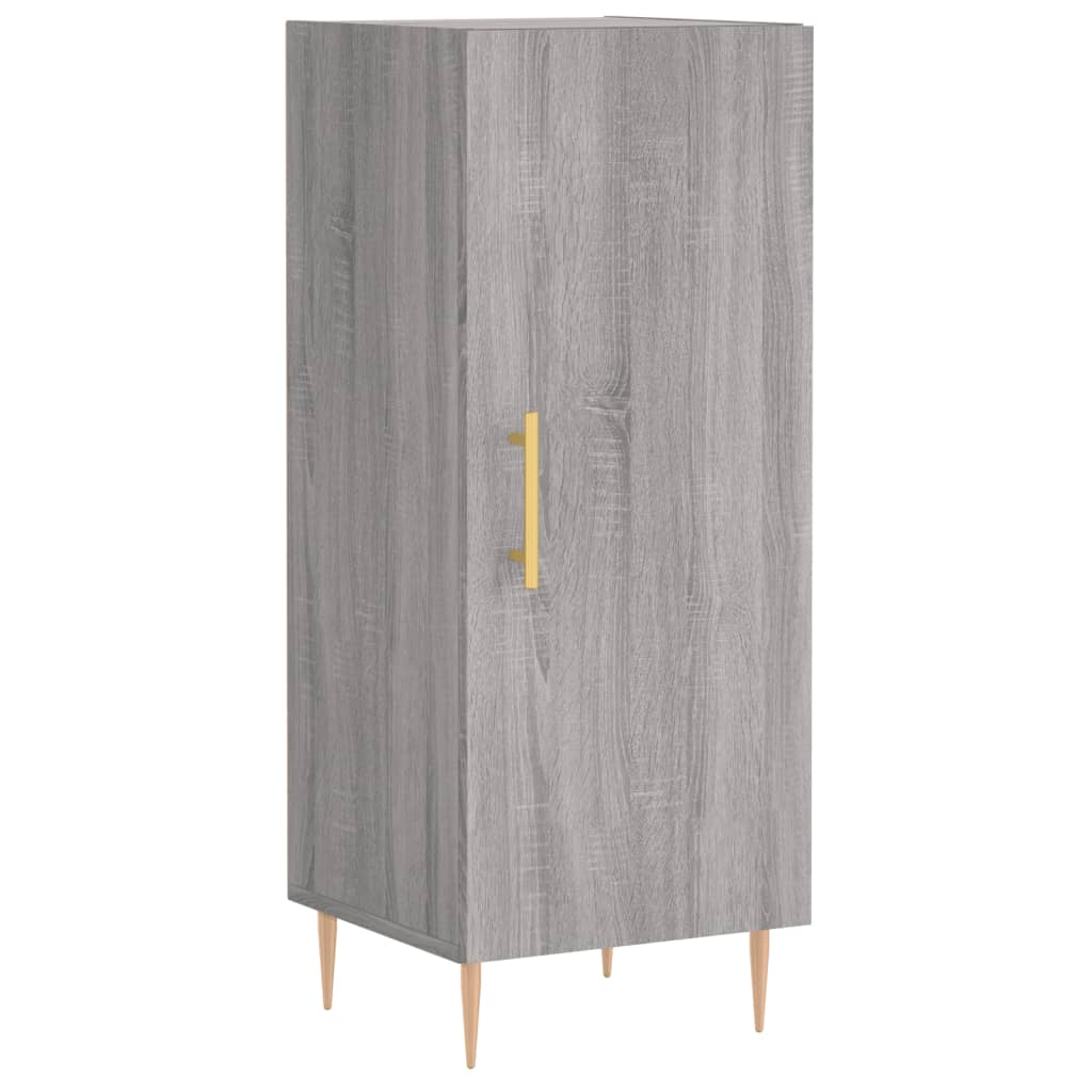 vidaXL Skříň highboard šedá sonoma 34,5 x 34 x 180 cm kompozitní dřevo