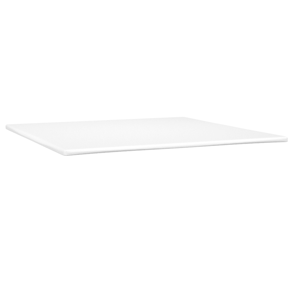 vidaXL Box spring postel s matrací a LED černá 200x200 cm samet